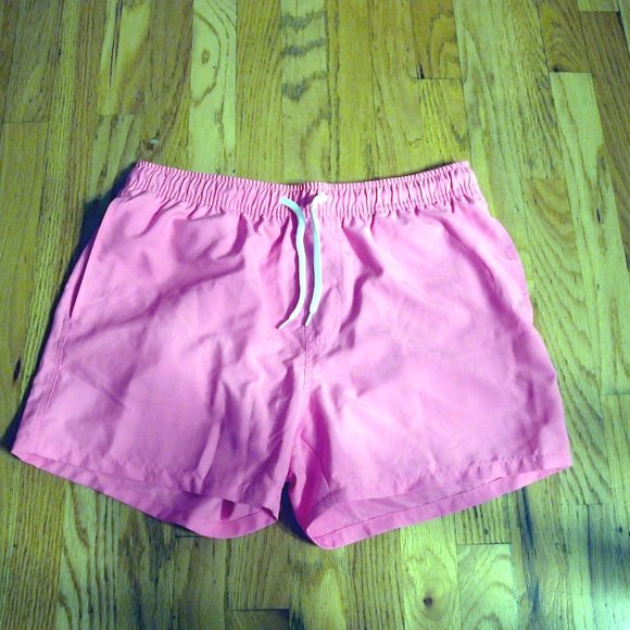 ASOS pink swim bottom trunks-unisex-large - Picture 1 of 11